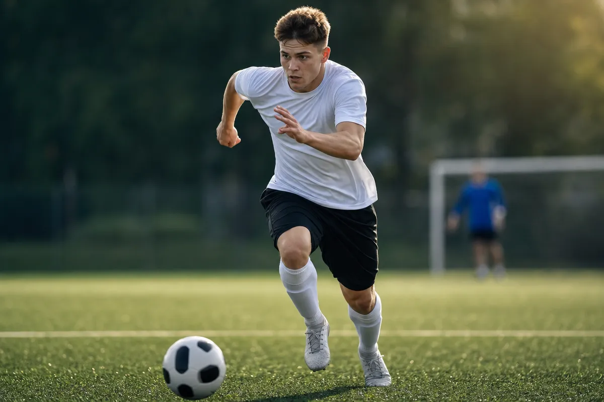 Verdens hurtigste fodboldspiller